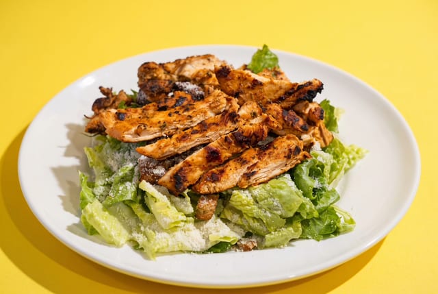 Chicken Caesar Salad.