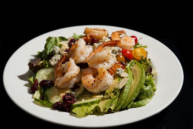 Grilled Shrimp Salad.