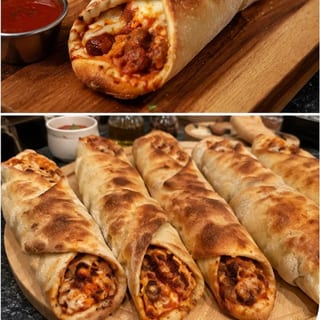 Buffalo Chicken Stromboli
