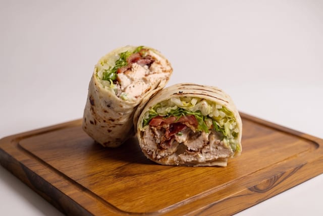 Chicken Bacon Ranch Wrap.