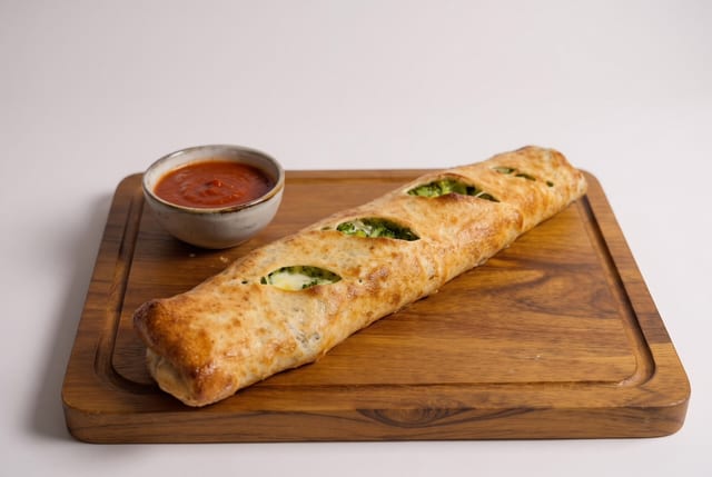 Stuffed Bread with Cheese.