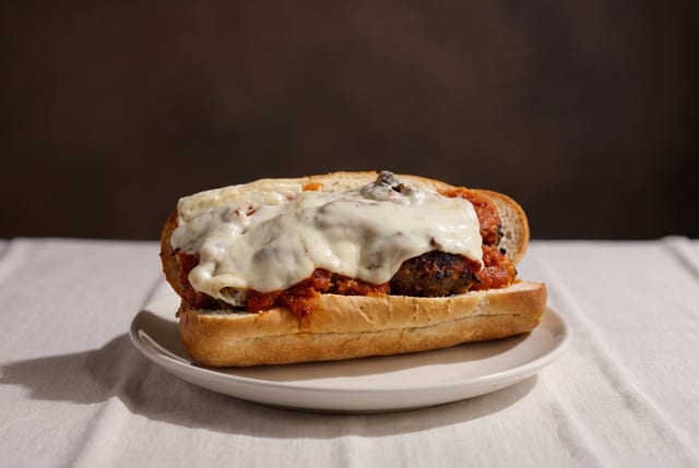 Chicken Parmigiana Sub.