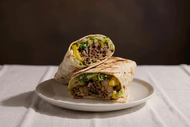 Steak & Cheese Wrap.