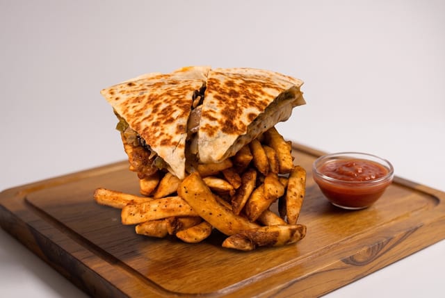 Cheese Quesadillas.