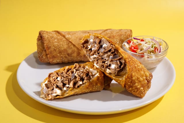 Philly Cheesesteak Egg Roll.