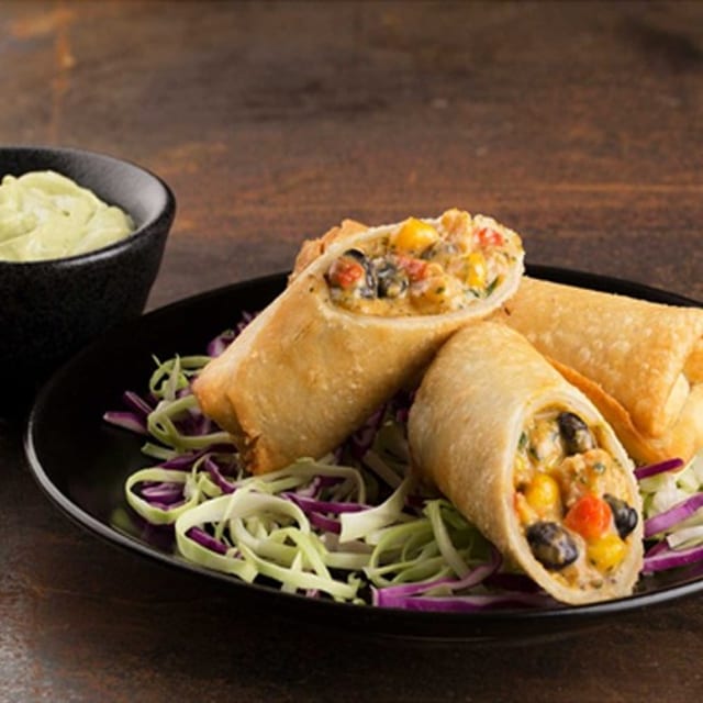 Santa Fe Chicken Egg Roll.