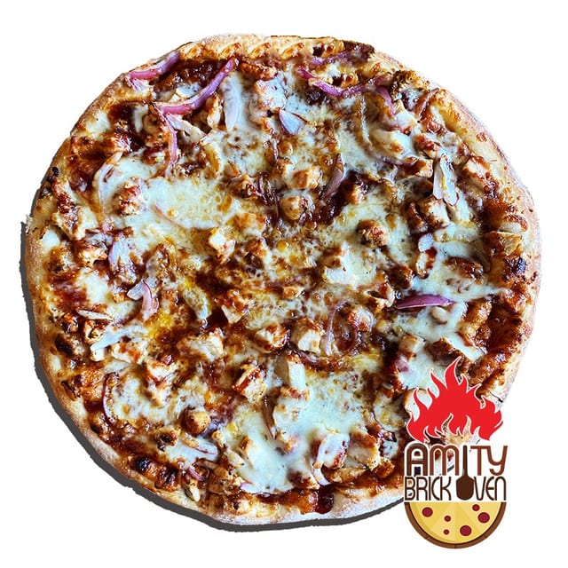 BBQ Chicken Pizza.